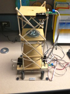 Earthquake simulator that runs on National Instruments' LabView software.