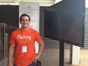 Amir Elaguizy, founder of Cratejoy, a Capital Factory company.