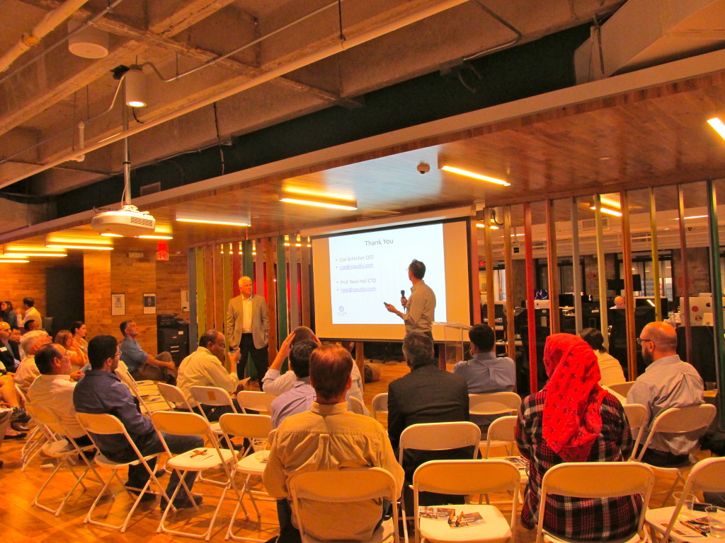 The October meeting of The stARTup Studio led by Bob Metcalfe, professor of innovation at UT.