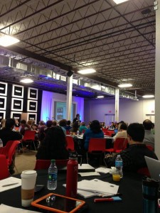 Bill Schley, author of the Unstoppables, talking about branding to the Nonprofit Technology Summit at Rackspace. 