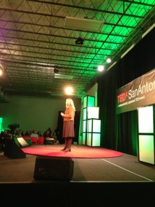 Liza Long, an advocate for mental illness care, speaks out at TEDxSanAntonio