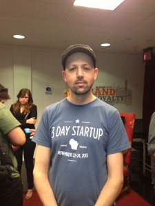 Jeremiah Donohue, project manager for 3 Day Startup Green