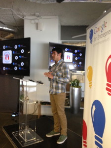 Daniel Navarro with Google for Entrepreneurs