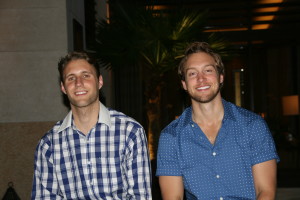 Andrew Tuffin and Sam Kessler, co-founders of Access the Night. 