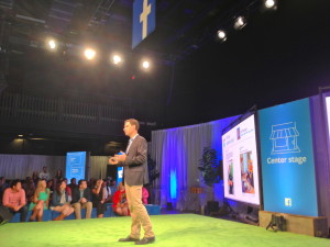 Dan Levy, Facebook's  director of small business at the Facebook Austin Fit event.
