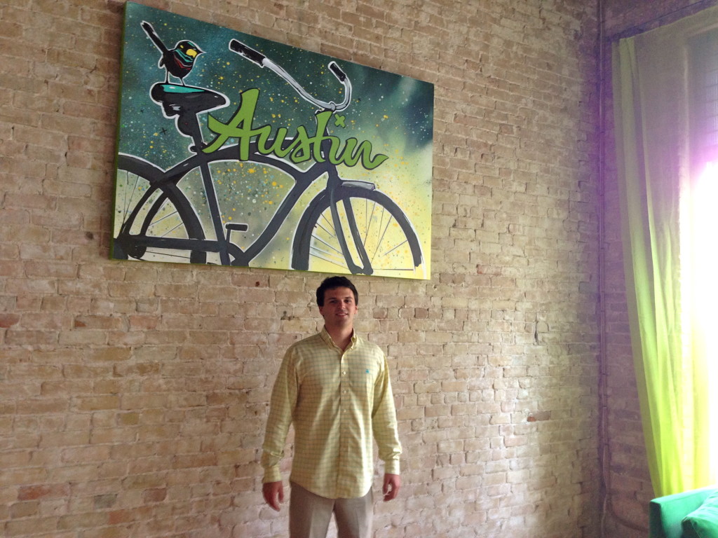 Ryan Farley, co-founder of LawnStarter, a Techstars company in Austin 