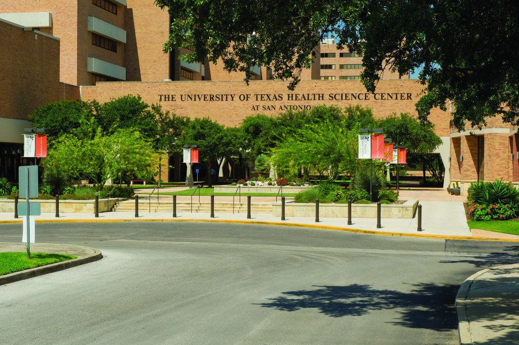 Main Plaza at the University of Texas Health Science Center at San Antonio 