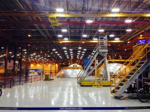 Inside the Michoud Assembly Facility, photo by Laura Lorek 