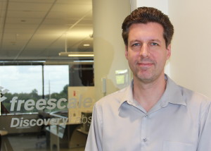 David Kramer, director of the Freescale Discovery Lab, photo courtesy of Freescale