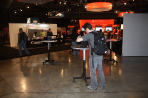 Spiceworks's exhibition hall