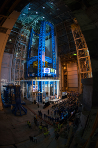 The Vertical Assembly Center at Michoud, photo courtesy of NASA 