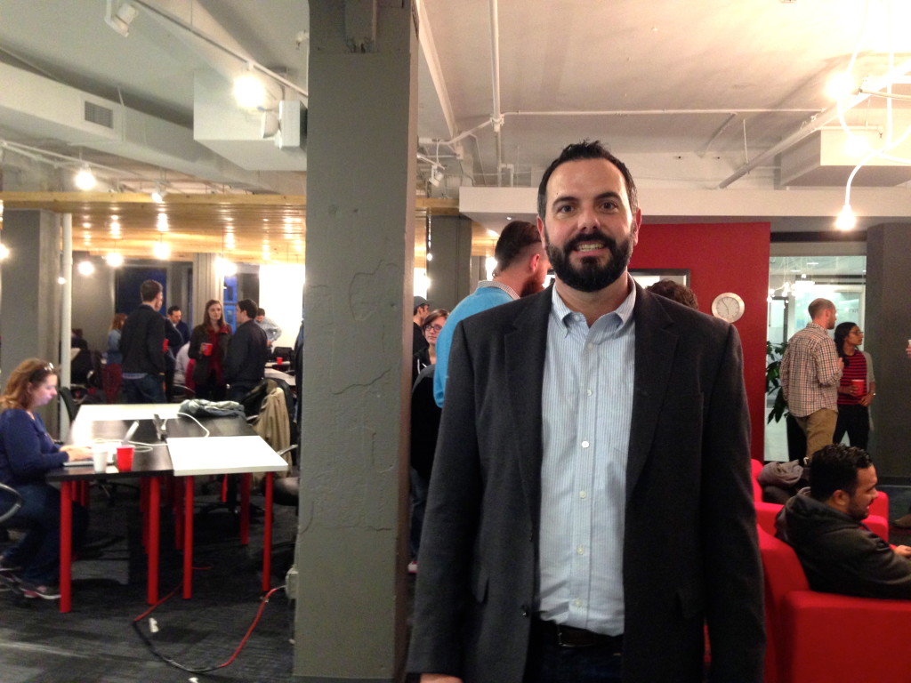 Blake Yeager, head of the Techstars Cloud program in San Antonio at Geekdom