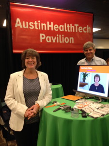 Jean Anne Booth, CEO of UnaliWeat at the Austin HealthTech Pavillion at SXSW 