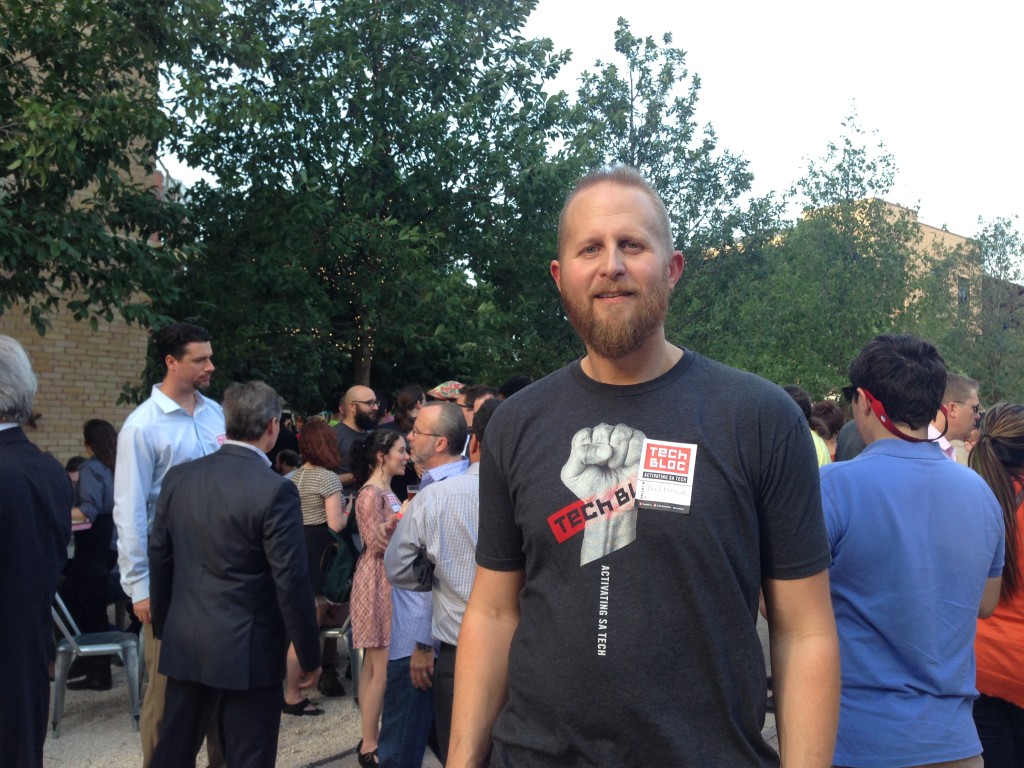 Brad Parscale, one of the organizers of SATechBloc