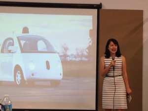 Jennifer Haroon, Head of Business Operations, Google Self-Driving Car Project, says the cars have performed well in Austin for the past two months.