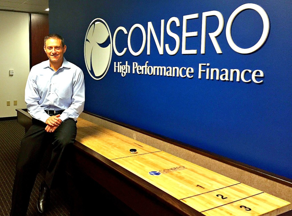 Bill Klein, Consero’s President and Co-Founder at the company's Austin headquarters, courtesy photo.