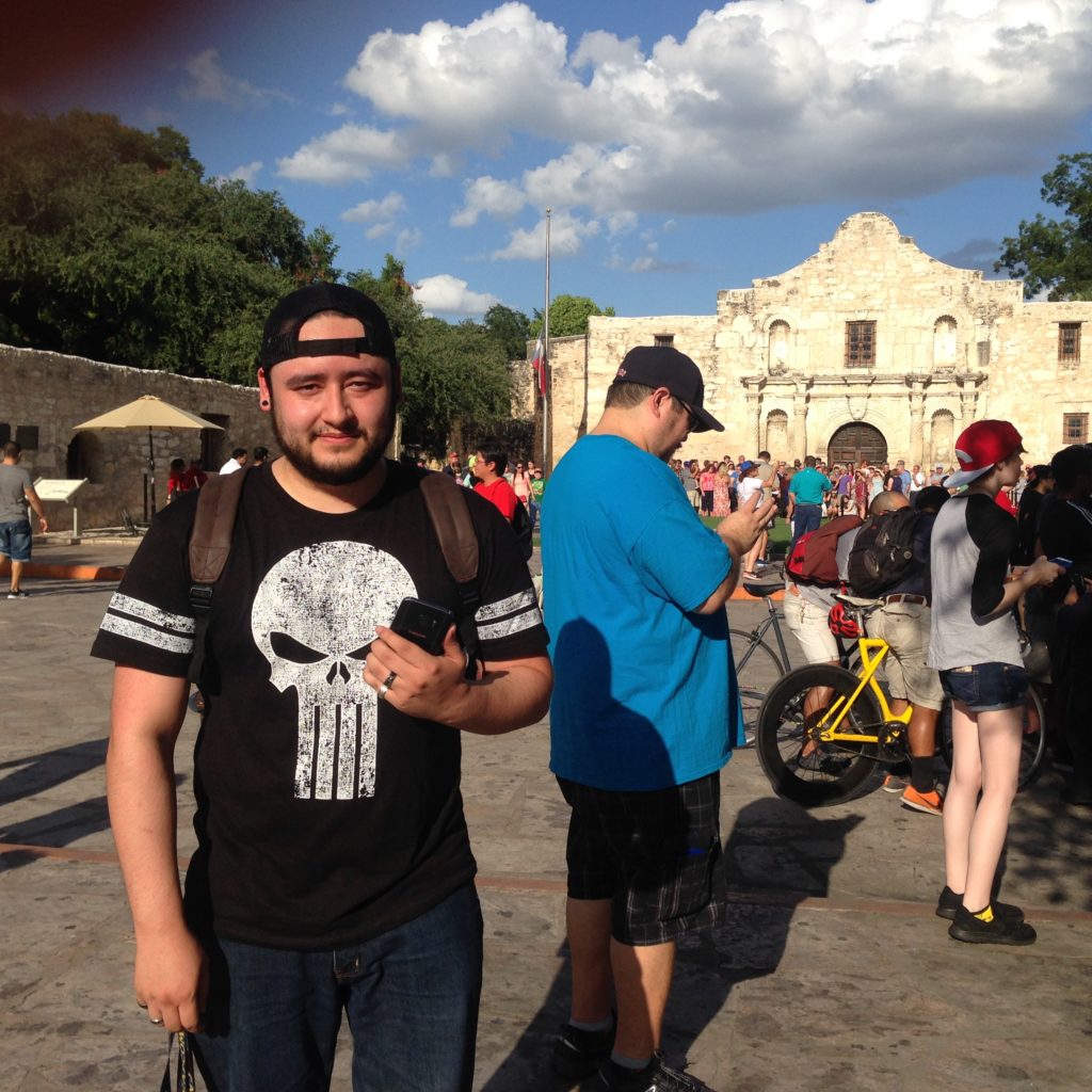Tommy Arredondo, organizer of the Pokemon Hunt in downtown San Antonio and head of the Pokemon Go Facebook Group.